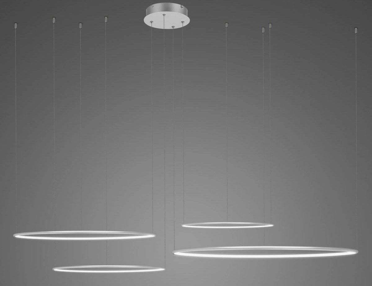 Altavola Design Led Shape Pendelleuchte 1x106 W silber LA084/CO4_100_in_4k_silver_dimm