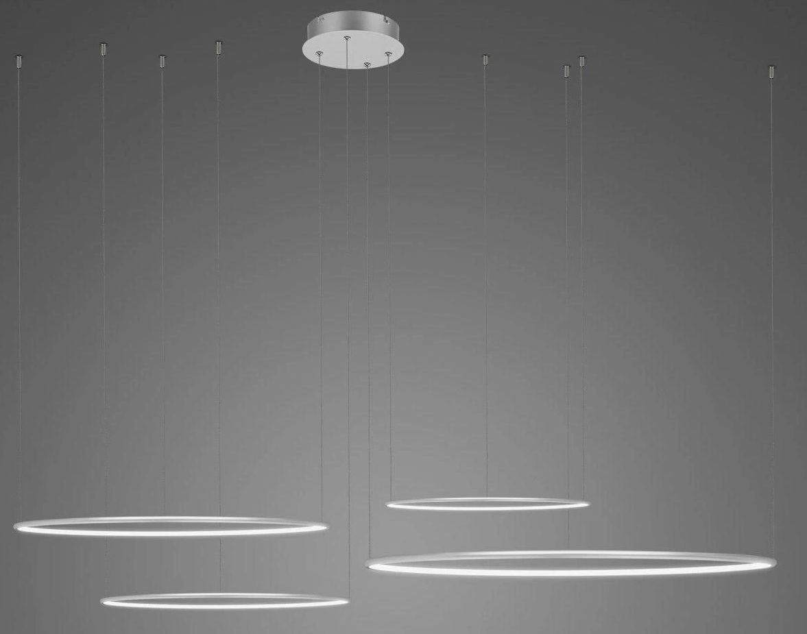 Altavola Design Led Shape Pendelleuchte 1x106 W silber LA084/CO4_100_in_4k_silver