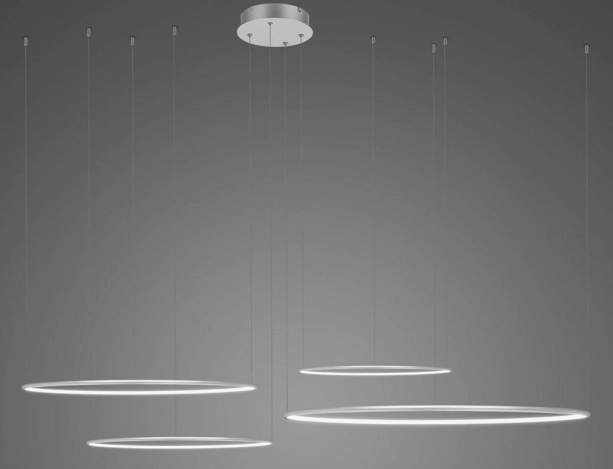 Altavola Design Led Shape Pendelleuchte 1x106 W silber LA084/CO4_100_in_3k_silver