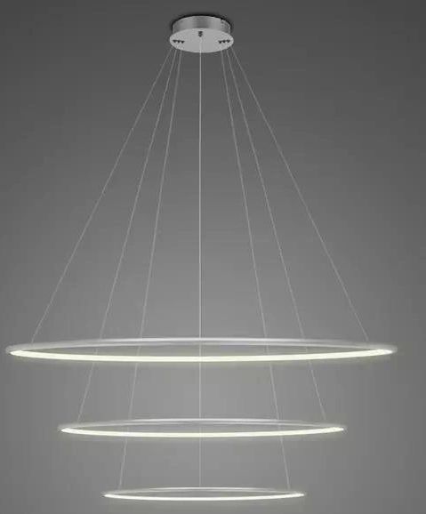 Altavola Design Led Shape Pendelleuchte 1x68 W silber LA075/P_80_in_3k_silver