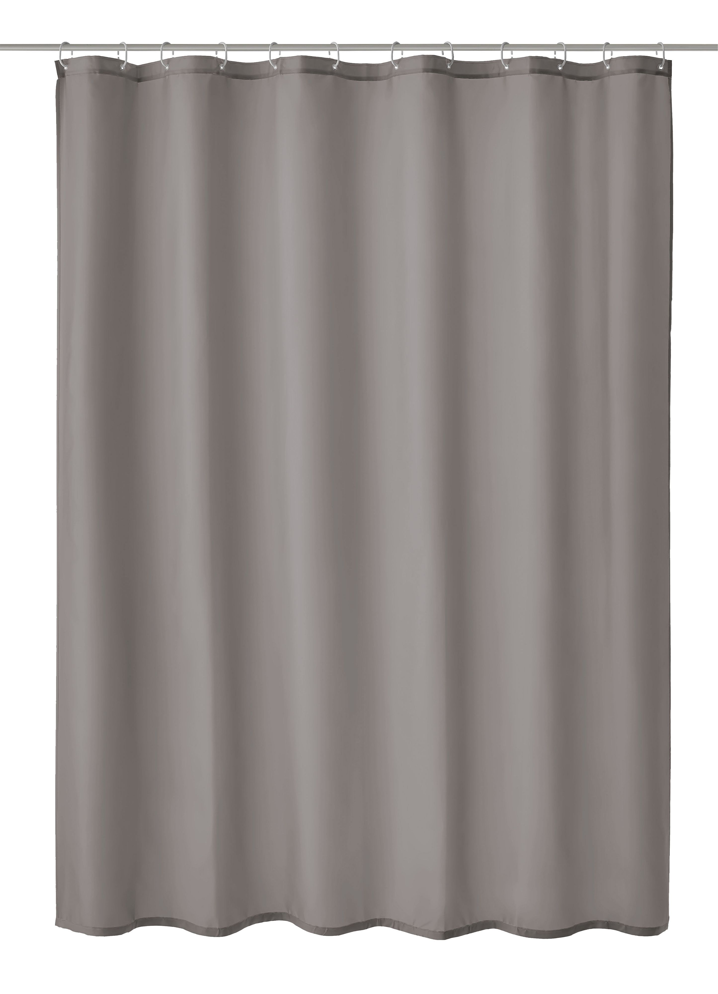 Kleine Wolke Kito Duschvorhang 200x120 cm grau 4937905238
