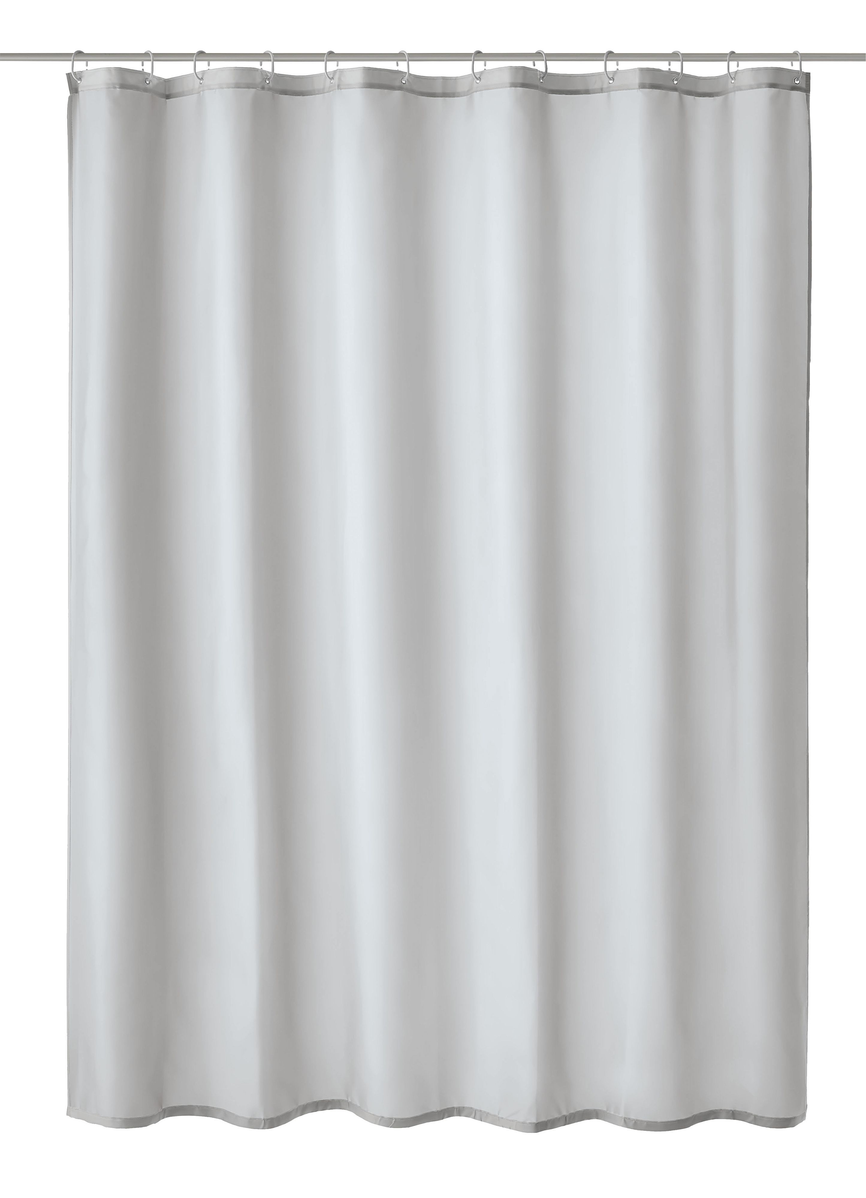 Kleine Wolke Kito Duschvorhang 180x240 cm grau 4937913352