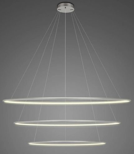 Altavola Design Led Shape Pendelleuchte 1x91 W silber LA075/P_120_in_3k_silver_Dali