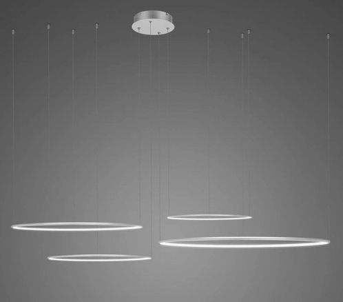 Altavola Design Led Shape Pendelleuchte 1x106 W silber LA084/CO4_100_in_4k_silver_Dali