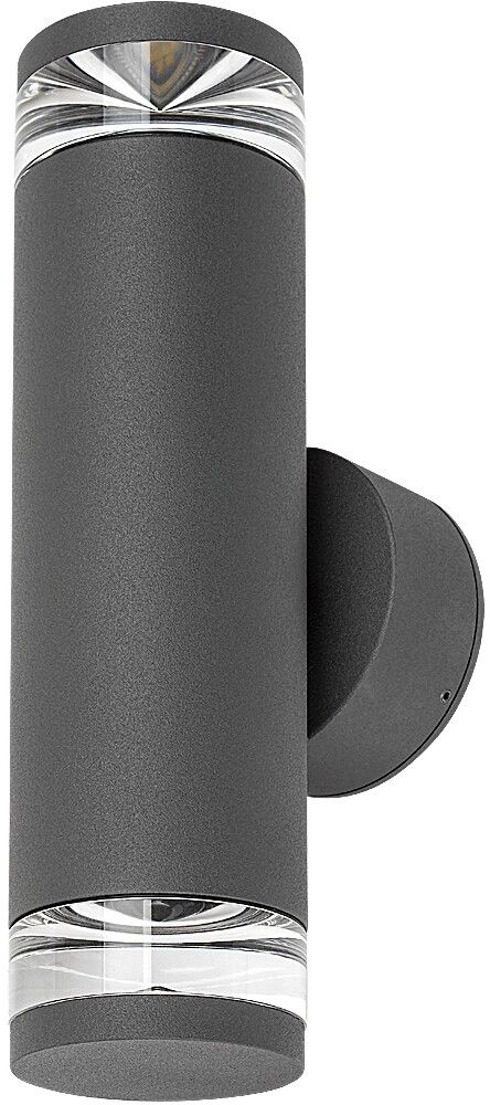 Rabalux Tornio Außenwandleuchte 2x10 W anthrazit 77072