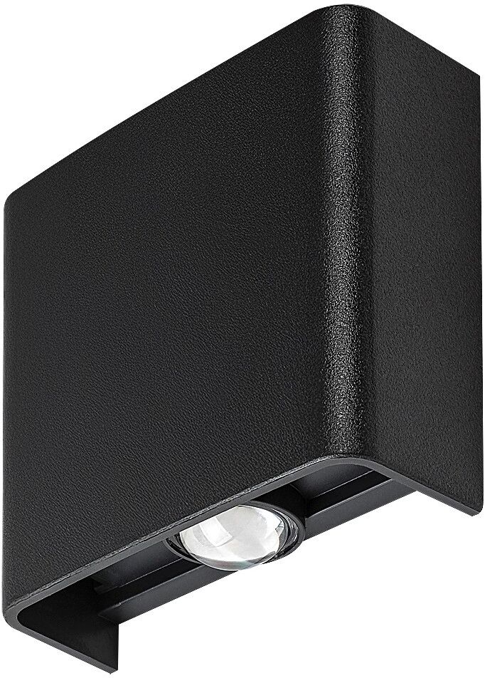 Rabalux Portel Außenwandleuchte 1x3 W schwarz 77191