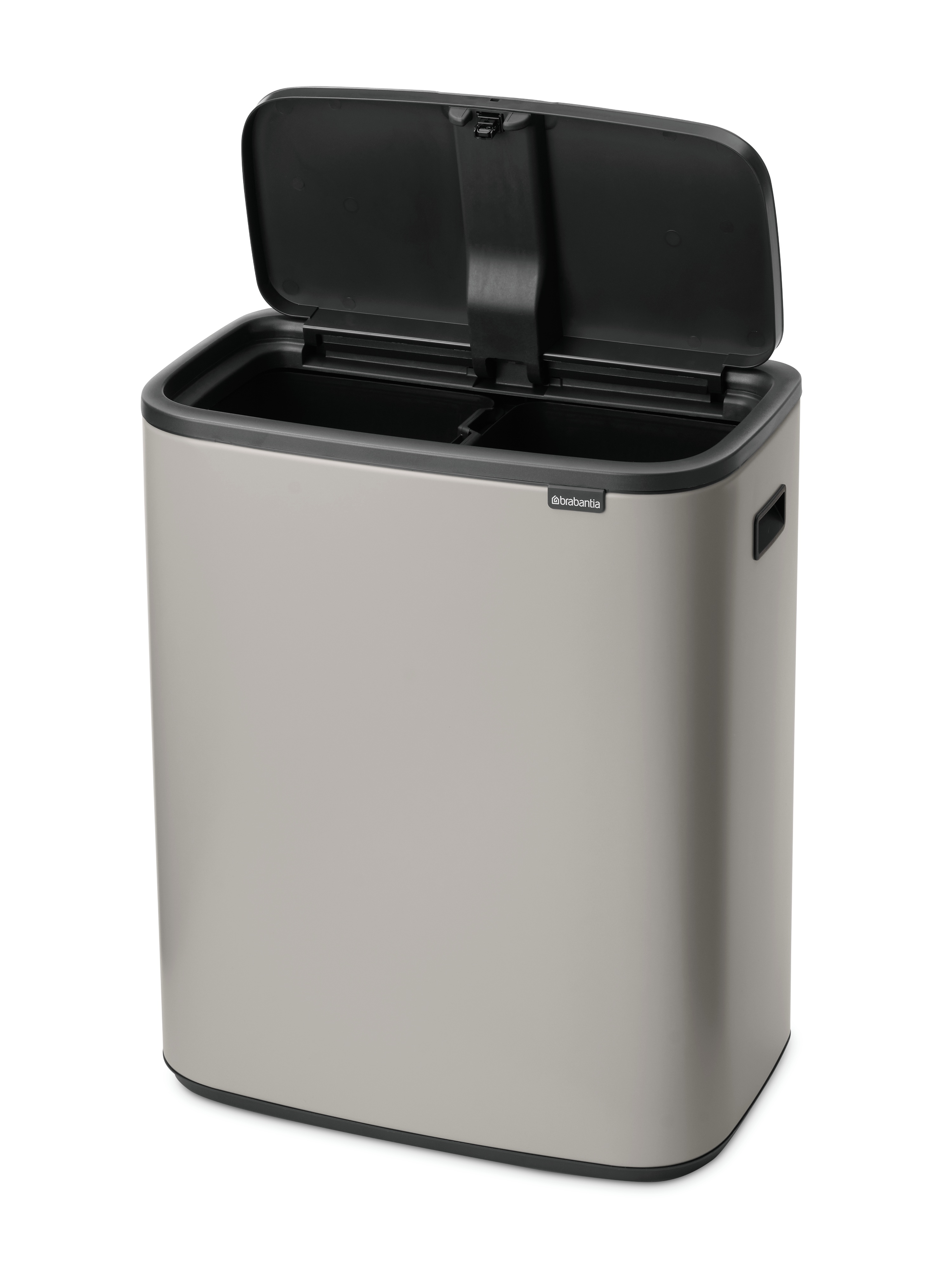 Brabantia Bo Touch Bin Müllcontainer 60 l grau 255045