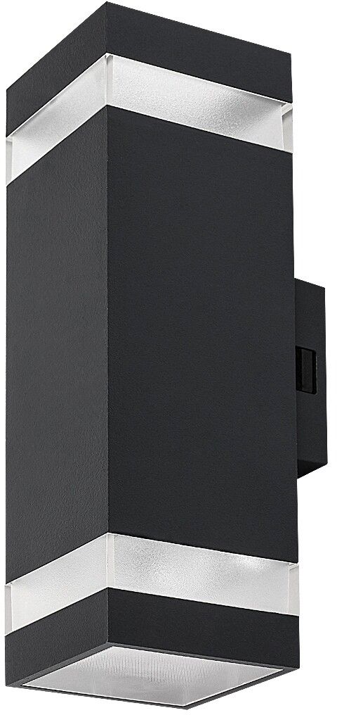 Rabalux Urfa Line Außenwandleuchte 2x16 W schwarz 77210