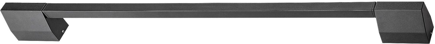 Rabalux Zilina Außenwandleuchte 1x8 W schwarz 77052