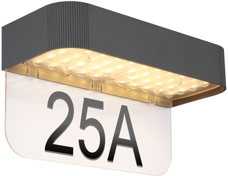 Globo Lighting Solar Solar-Pendelleuchte 1x6 W grau 36790