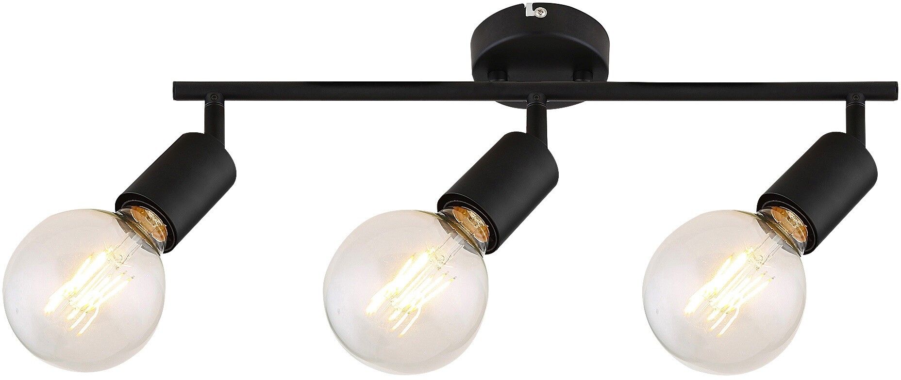 Rabalux Lamar Deckenlampe 3x40 W schwarz 3988