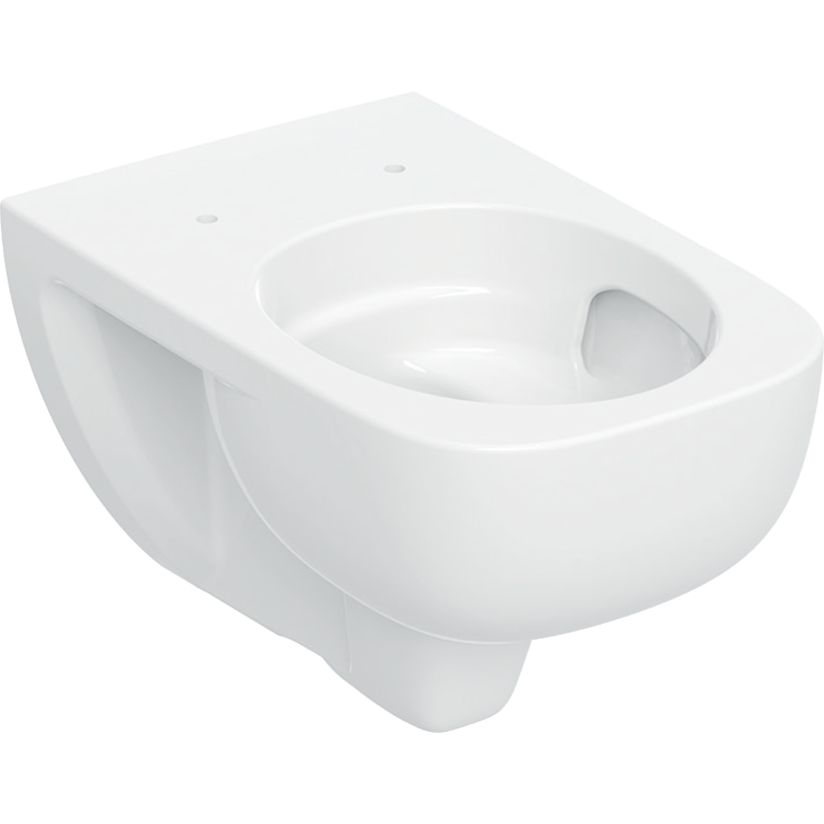 Geberit Selnova Square WC-Becken hängend Spülrandlos mit Wirbelspülung weiß Glanz 503.153.00.1