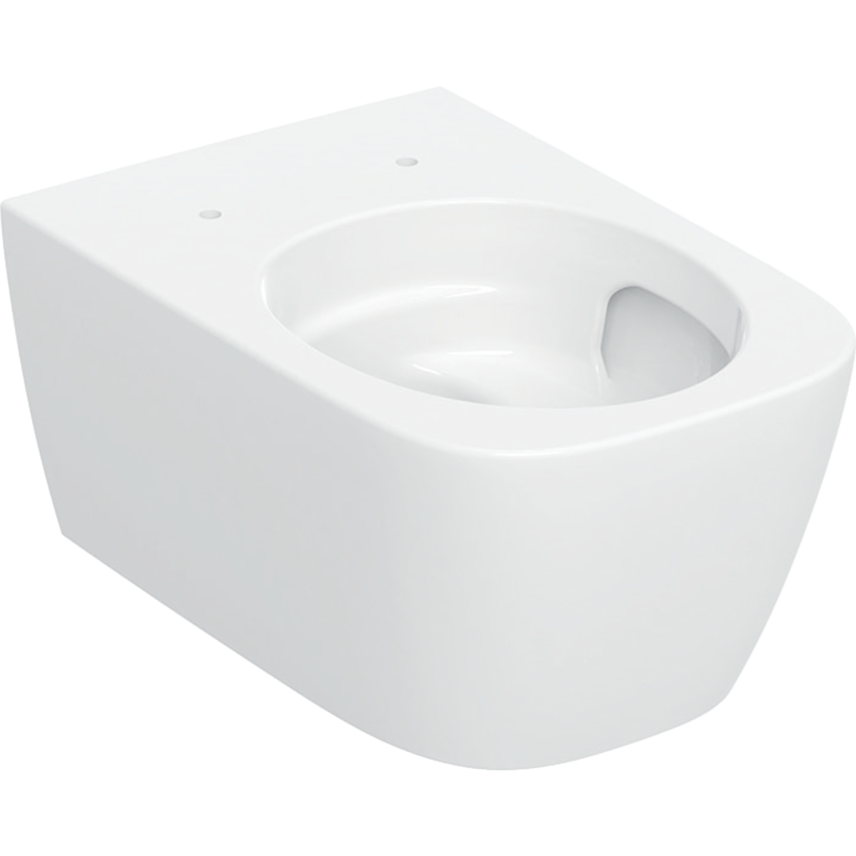 Geberit Smyle Square WC-Becken hängend Spülrandlos mit Wirbelspülung weiß Glanz 503.170.00.1