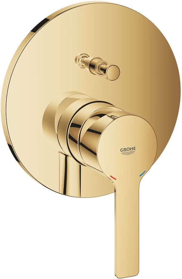 Grohe Lineare Badewannen- und Duscharmatur Unterputz Cool Sunrise 24064GL1