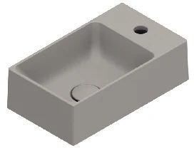 Catalano Premium Waschbecken 40x23 cm rechteckig Klassisch weiß matte 0220411032