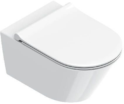 Catalano Zero WC-Becken hängend Spülrandlos mit Wirbelspülung weiß Glanz 0111750001