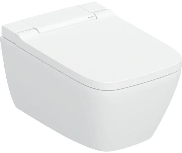 Geberit AquaClean Sela Dusch-WC hängend Spülrandlos mit Wirbelspülung weiß 146.250.01.1