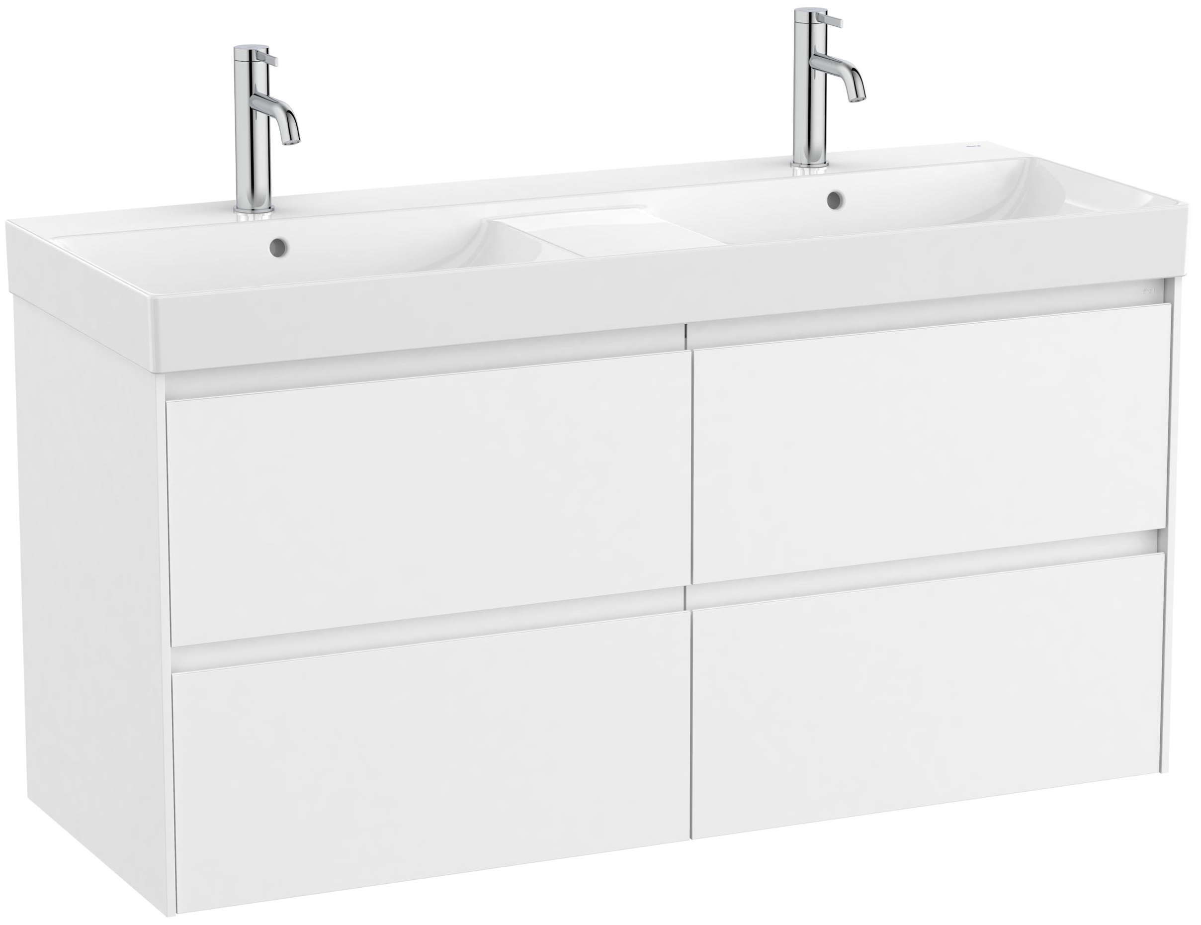 Roca Ona Waschtisch mit Unterschrank 120 cm weiß A851694509