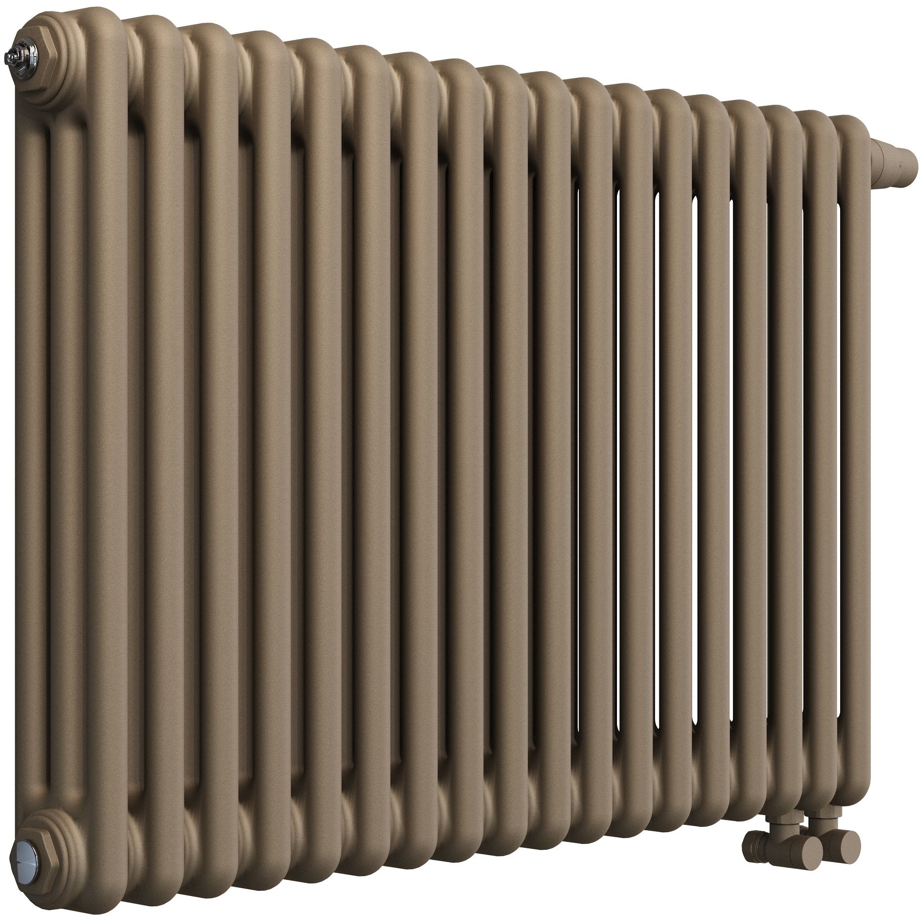 Irsap Tesi 3 Raumheizkörper 56.5x81 cm podłączenie unter IRS-TES-3056-18-2C-D