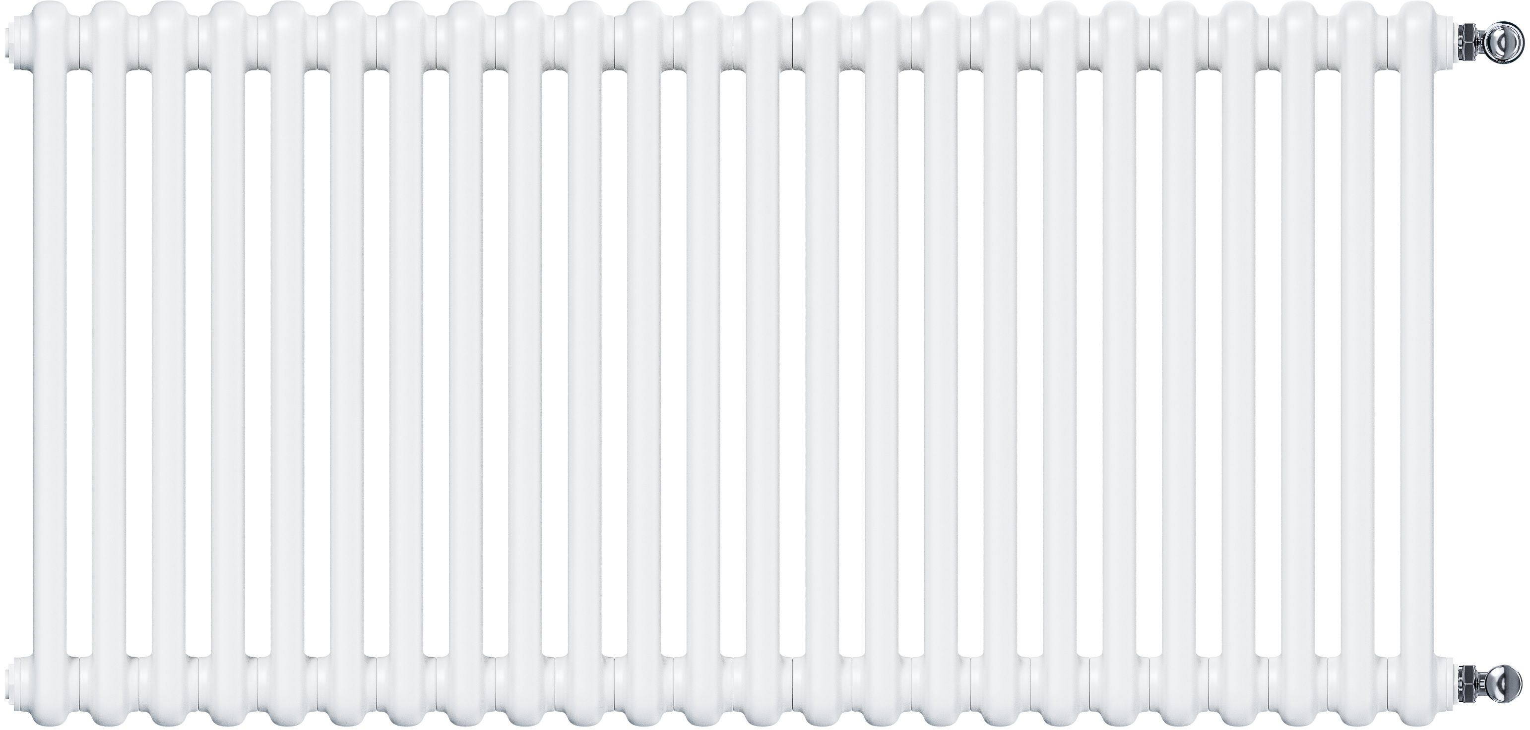 Irsap Tesi 3 Raumheizkörper 56.5x108 cm podłączenie seitliche weiß IRS-TES-3056-24-B-B