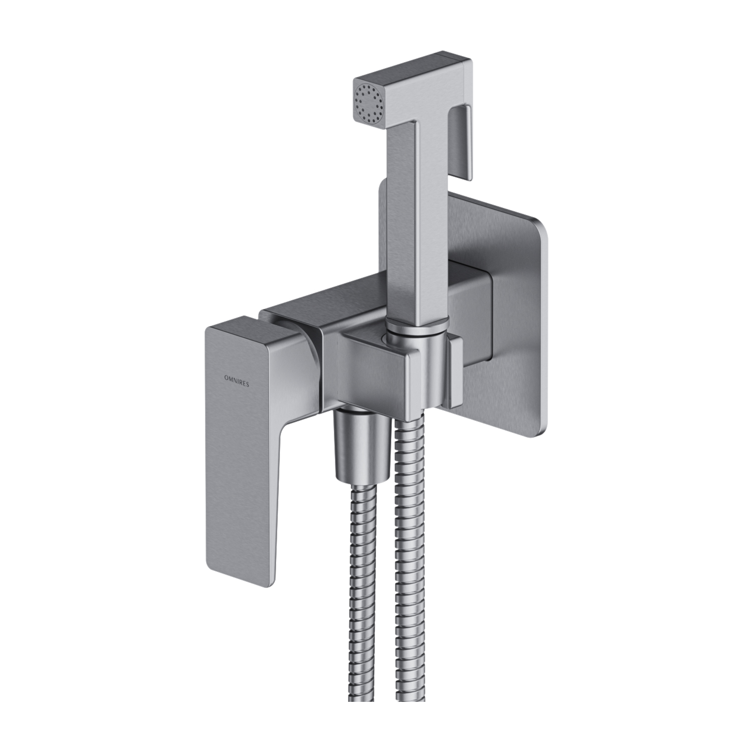 Omnires Parma Bidetarmatur mit Duschset Unterputz || SYSPMBI2NI