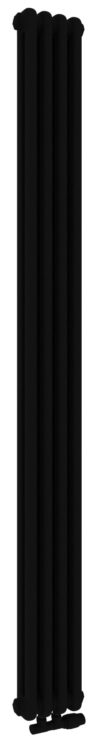 Irsap Tesi 2 Raumheizkörper 200x27 cm podłączenie unter schwarz IRS-TES-2200-06 K1