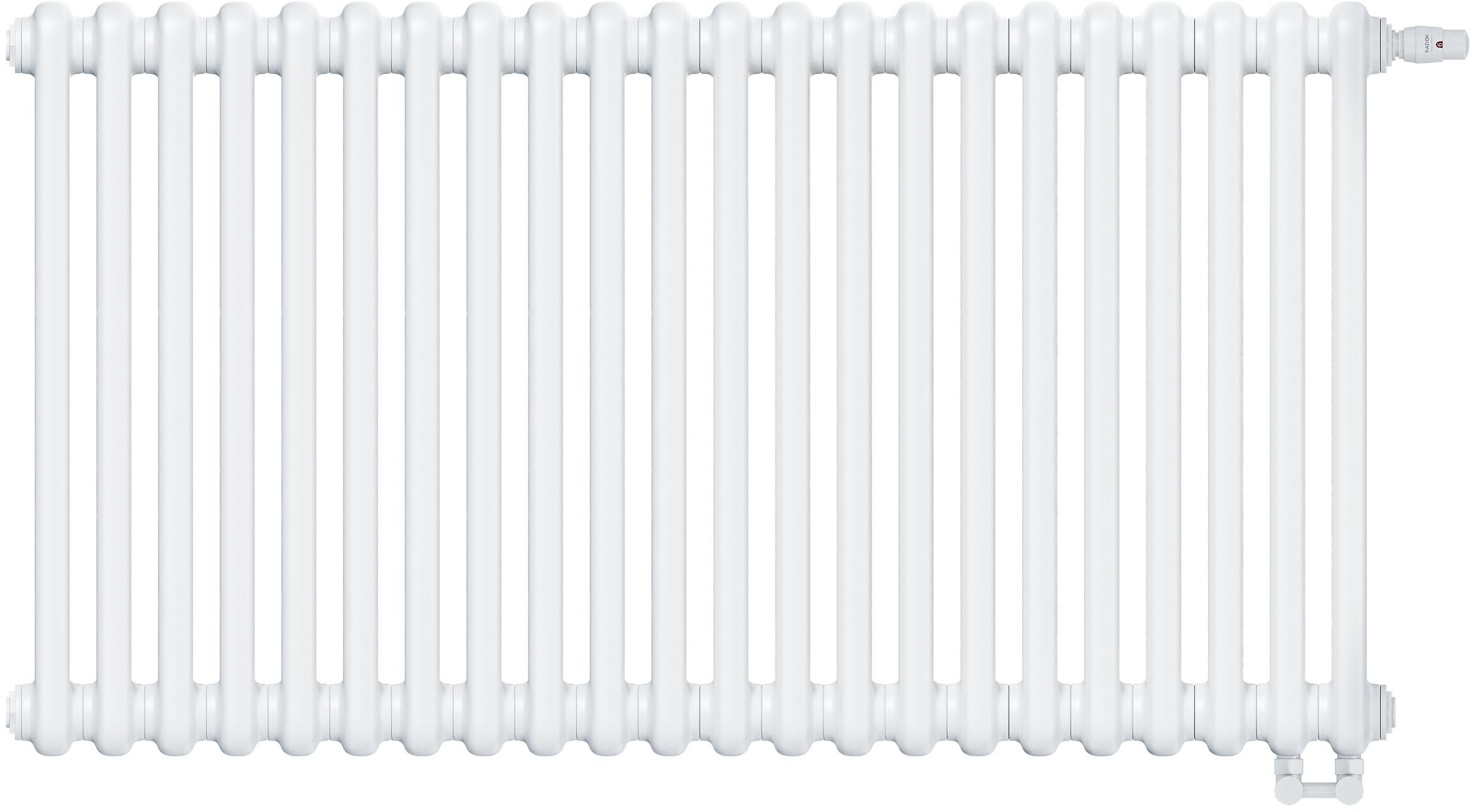Irsap Tesi 2 Raumheizkörper 56.5x99 cm podłączenie unter weiß IRS-TES-2056-22-B25