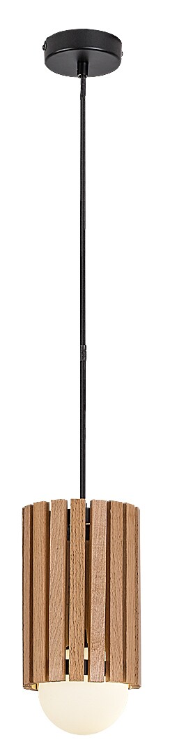 Rabalux Noxelle Pendelleuchte 1x5 W schwarz-holz 72420