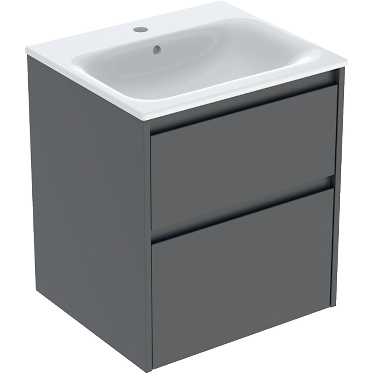Geberit Selnova Square Waschtisch mit Unterschrank 55 cm 504.137.JK.1