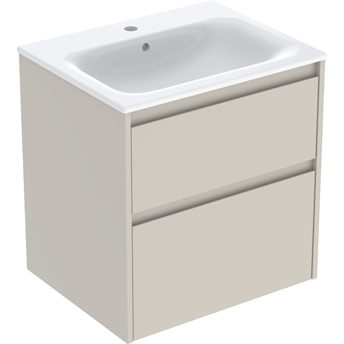 Geberit Selnova Square Waschtisch mit Unterschrank 60 cm 504.138.DB.1