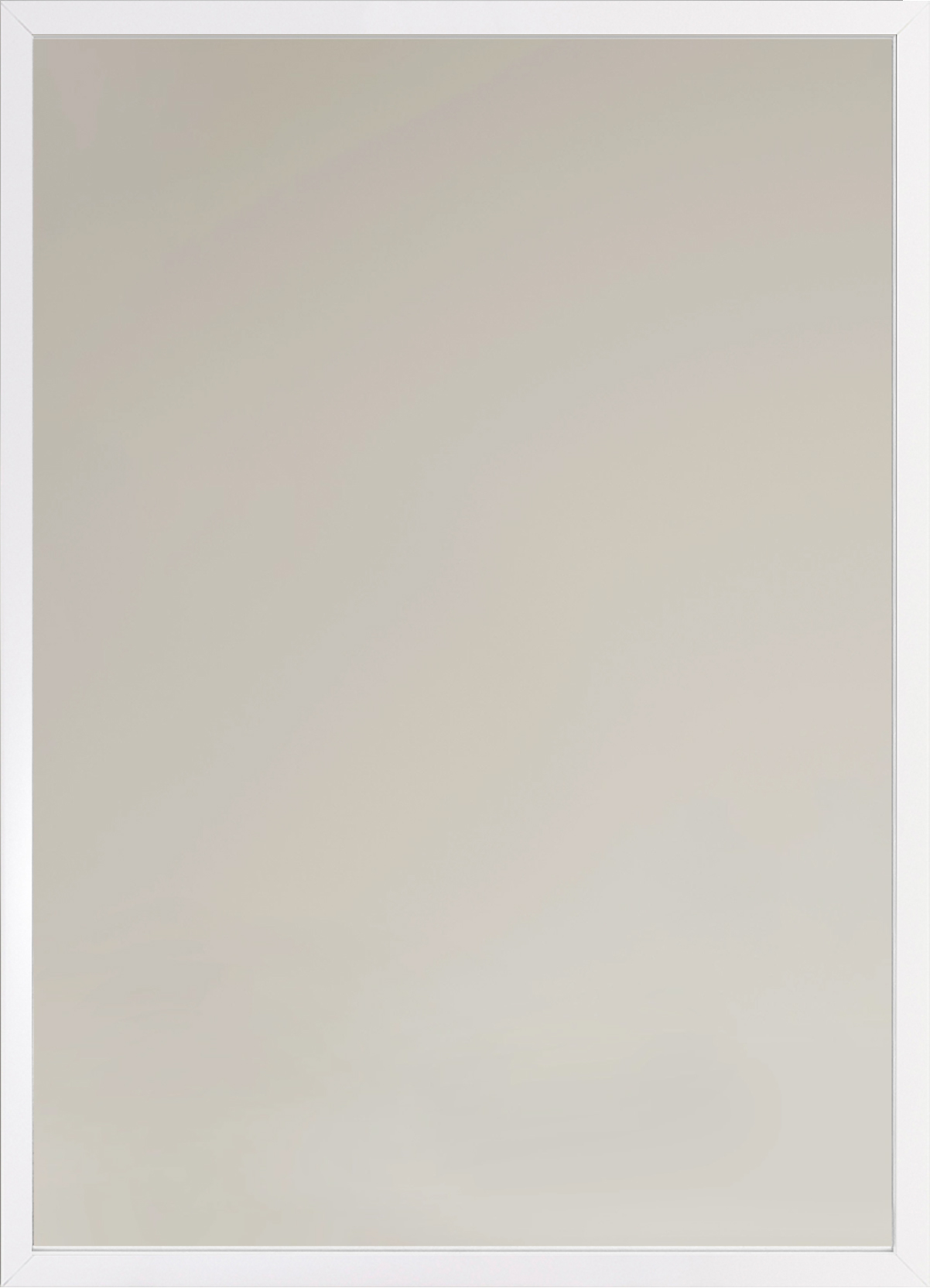 Ars Longa Linea Spiegel 73x53 cm rechteckig weiß LINEA5070-B