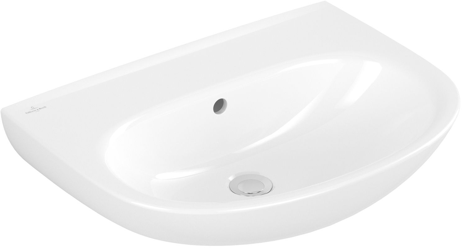 Villeroy & Boch O.Novo Waschbecken 60x46 cm halbrund Klassisch weiß 4A4062R1