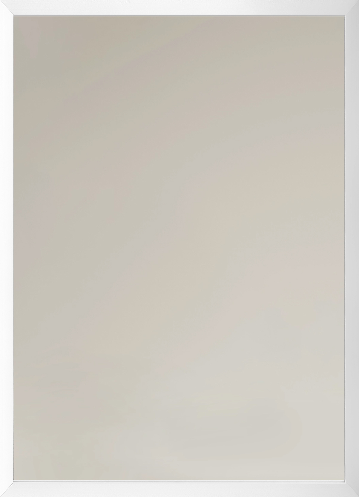 Ars Longa Linea Spiegel 53x43 cm rechteckig weiß LINEA4050-BS