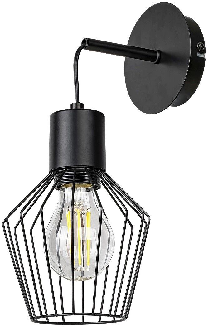 Rabalux Belano Wandleuchte 1x40 W schwarz 3538