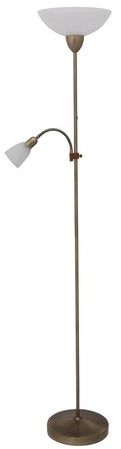 Rabalux Stehlampe 2x60 W braun 4019