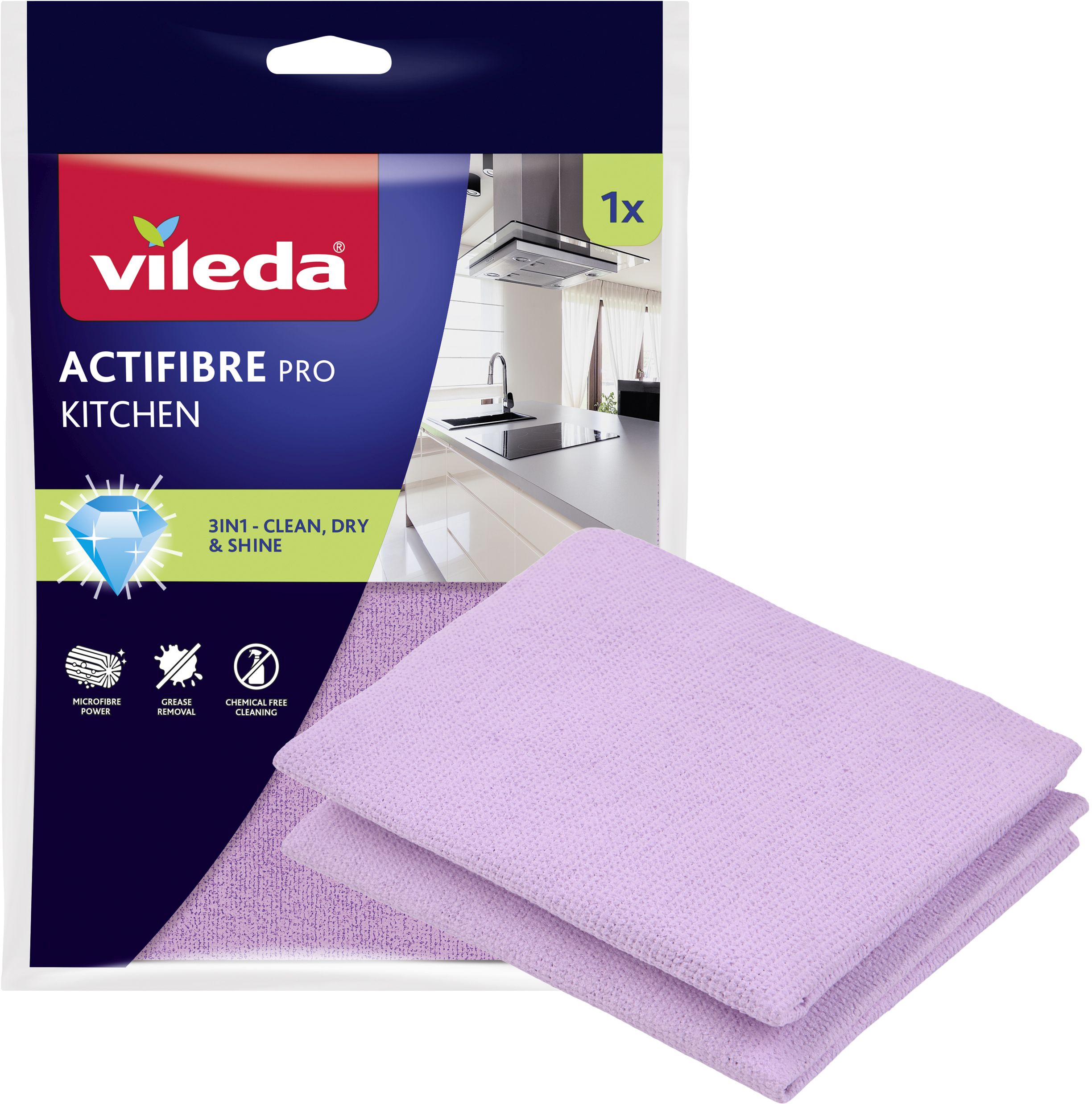 Vileda Actifibre Pro Tuch 183303