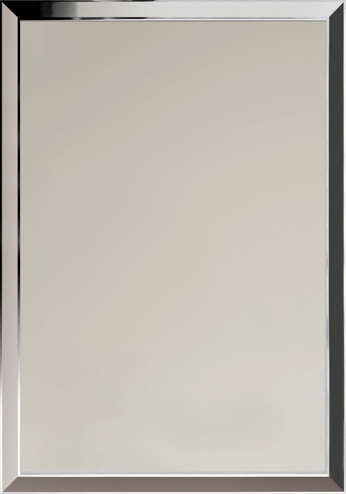 Ars Longa Helsinki Spiegel 55.2x45.2 cm rechteckig nickel HELSINKI4050-N