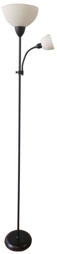 Rabalux Action Stehlampe 2x60 W schwarz 74109