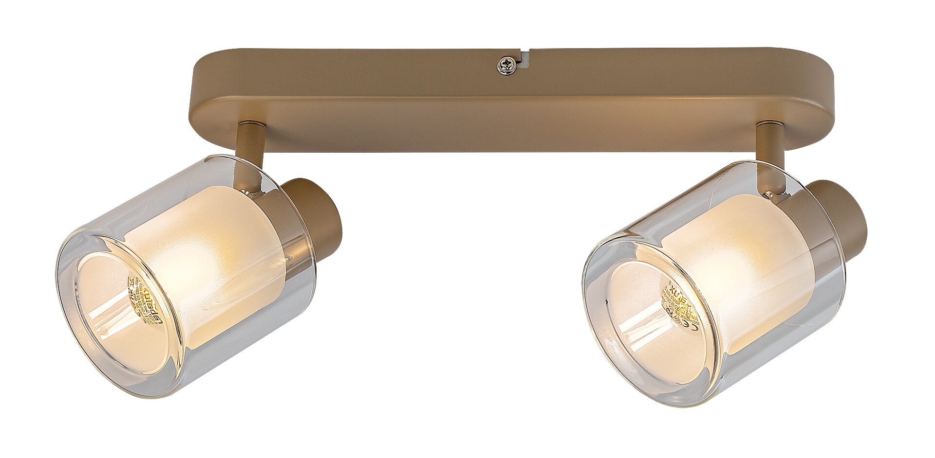 Rabalux Mirral Deckenlampe 2x15 W beige 73064