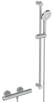 Ideal Standard Ceratherm Duscharmatur Wandmontage mit Thermostat chrom A7218AA