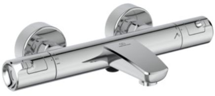 Ideal Standard Ceratherm Badewannen- und Duscharmatur Wandmontage mit Thermostat chrom A7223AA