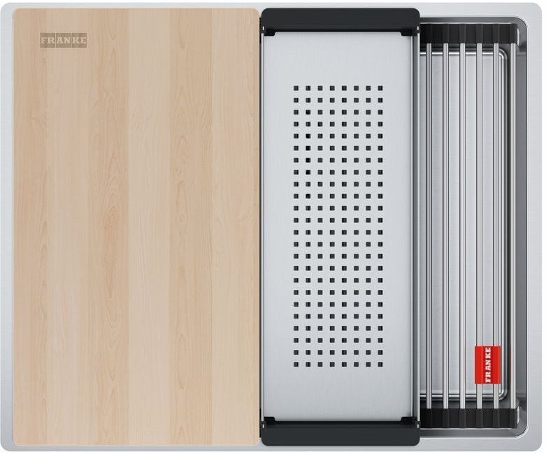 Franke Box Edelstahlspüle 53x44 cm stahl 127.0749.858