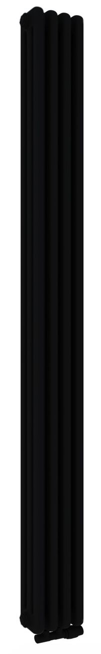 Irsap Tesi 3 Raumheizkörper 180x27 cm podłączenie unter schwarz IRS-TES-3180-06-K1