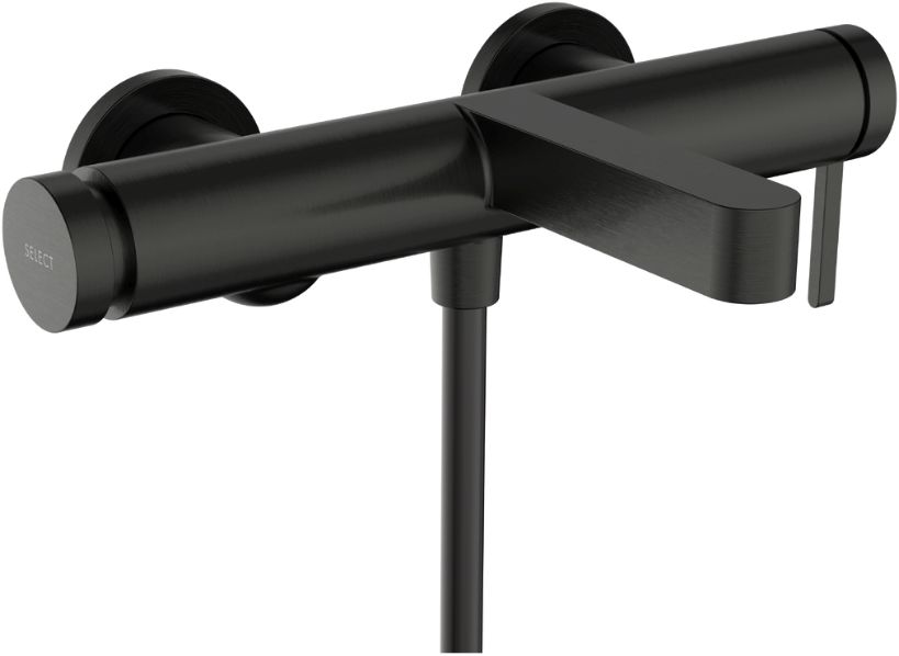Hansgrohe Finoris Badewannen- und Duscharmatur Wandmontage schwarz 76420340
