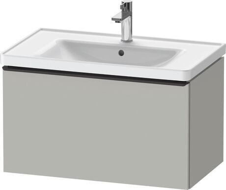 Duravit D-Neo Badschrank 78.4x45.2x44 cm Unterschrank hängend grau DE4255010070000 
