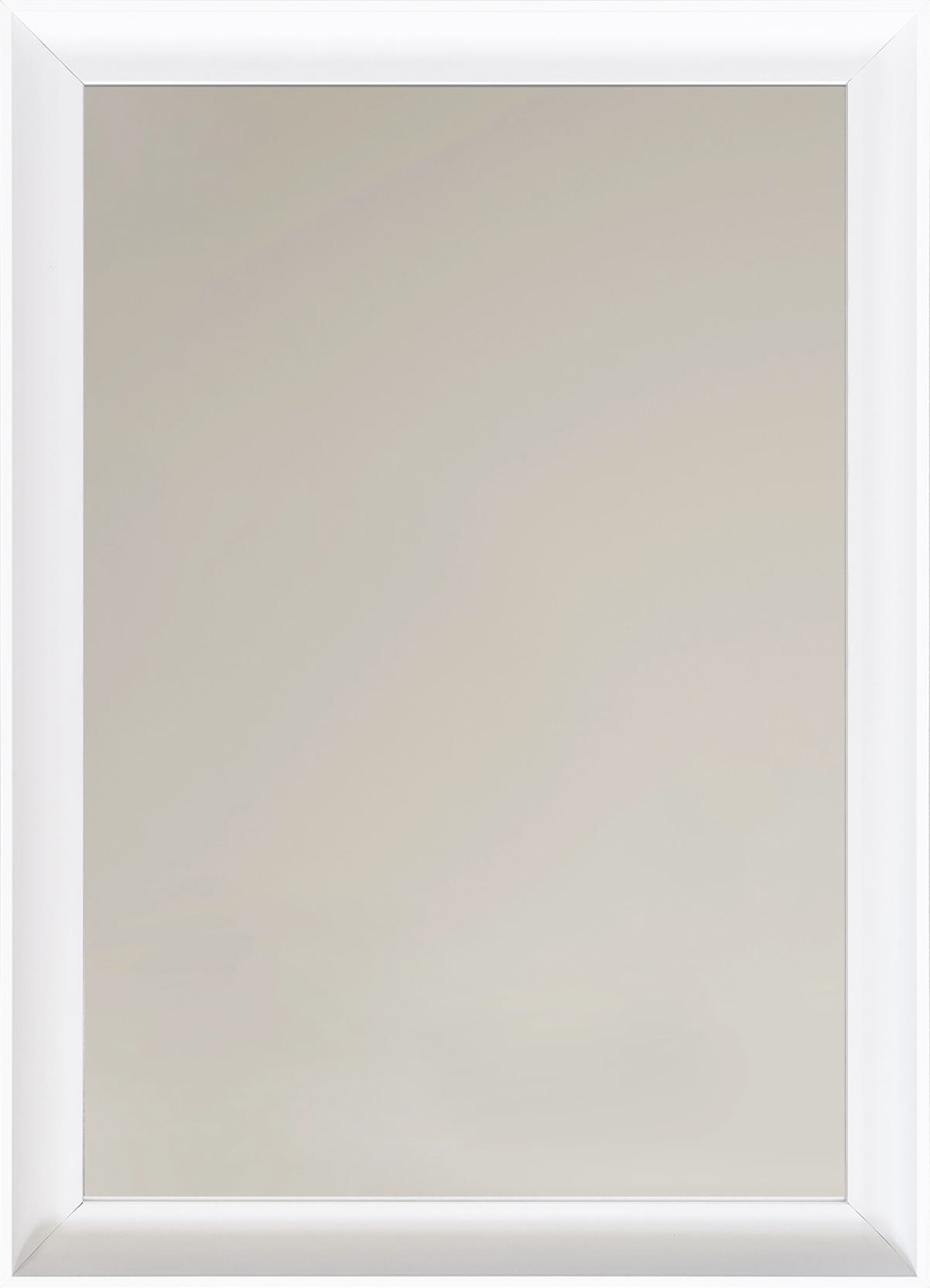 Ars Longa Oslo Spiegel 58.4x48.4 cm rechteckig weiß OSLO4050-B