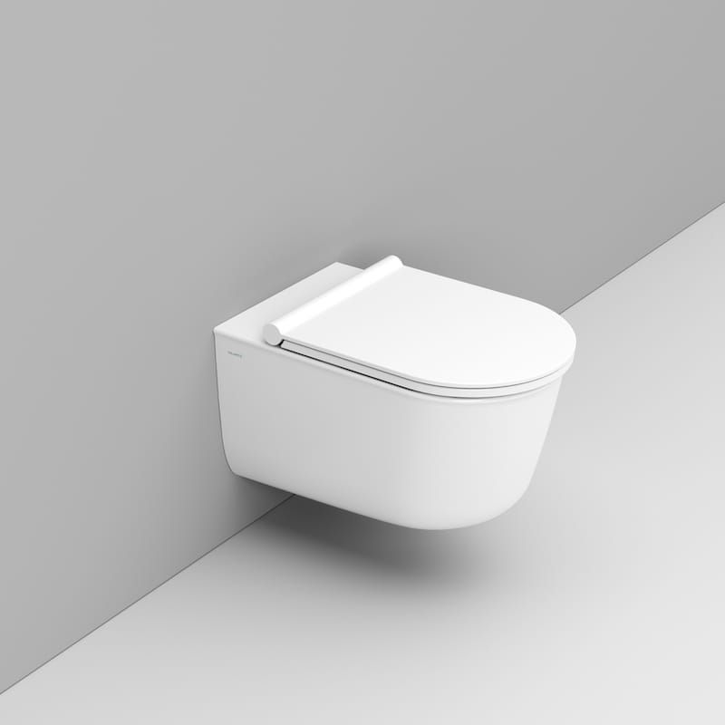 Set WC-Becken Ceramica Dolomite Mayka D482501, WC-Sitz Ceramica Dolomite Mayka S483301