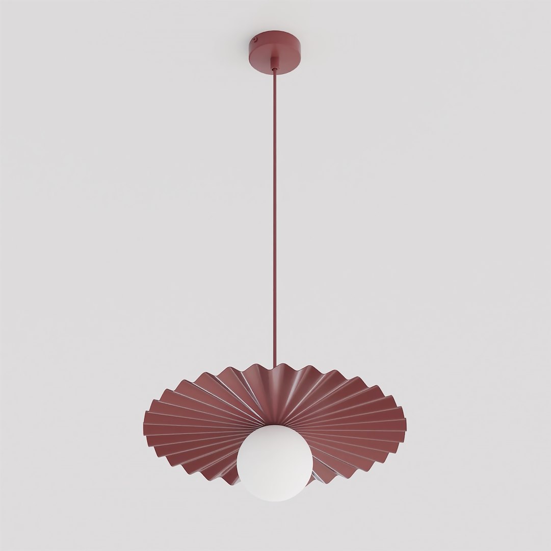 Emibig Umbra Pendelleuchte 1x8 W burgund 1729/1