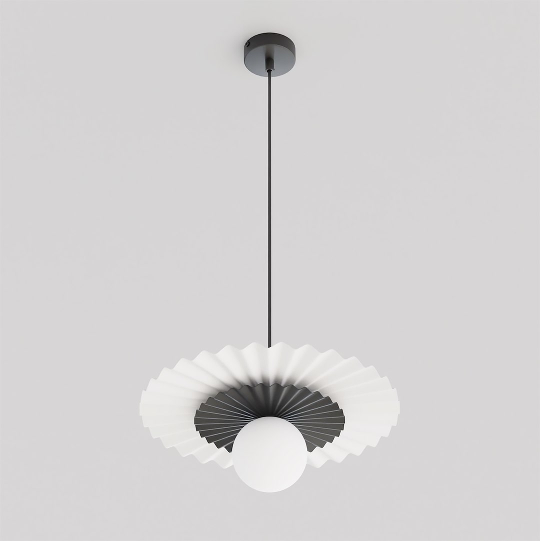 Emibig Umbra Pendelleuchte 1x8 W weiß-schwarz 1730/1