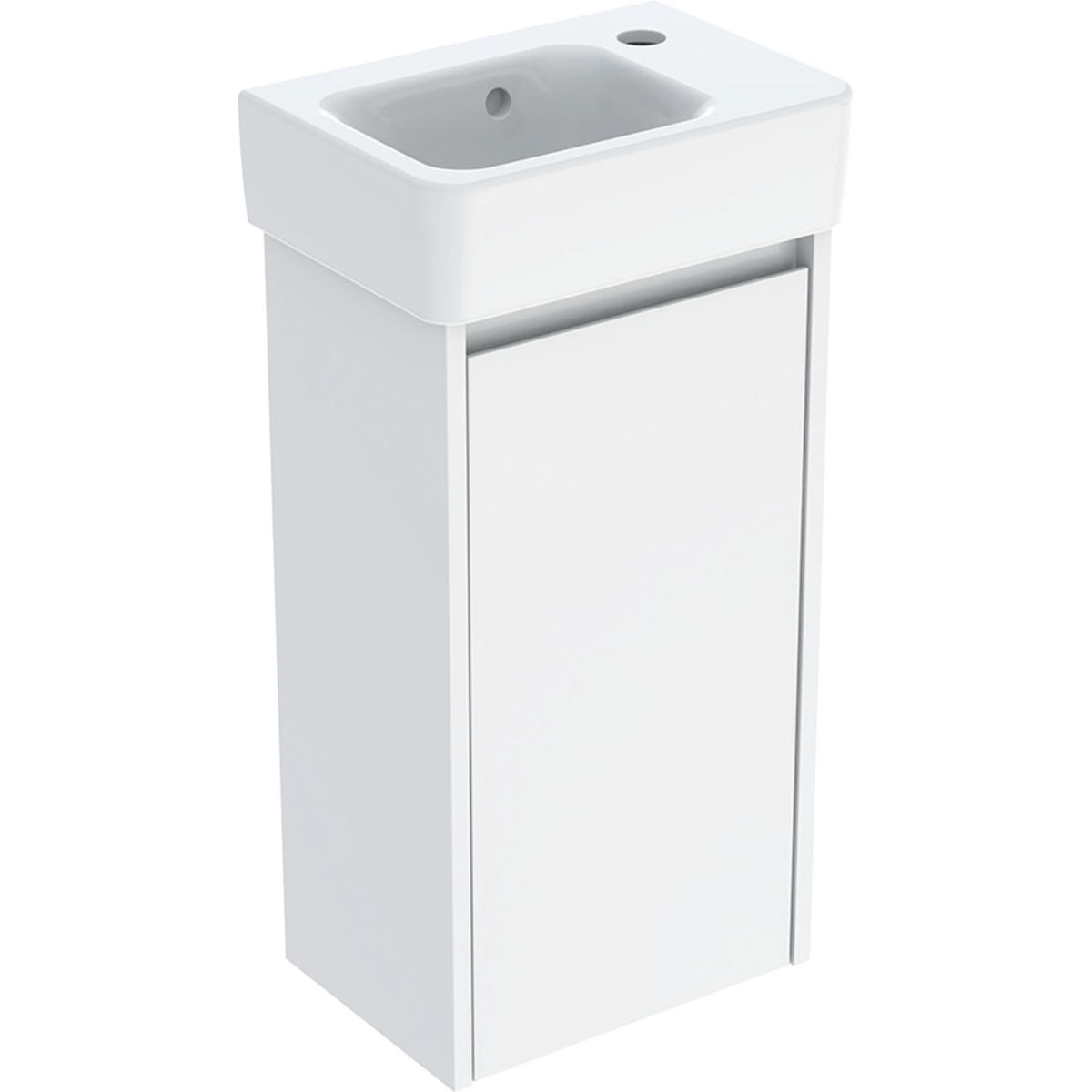 Geberit Selnova Square Waschtisch mit Unterschrank 36 cm weiß 504.130.01.1